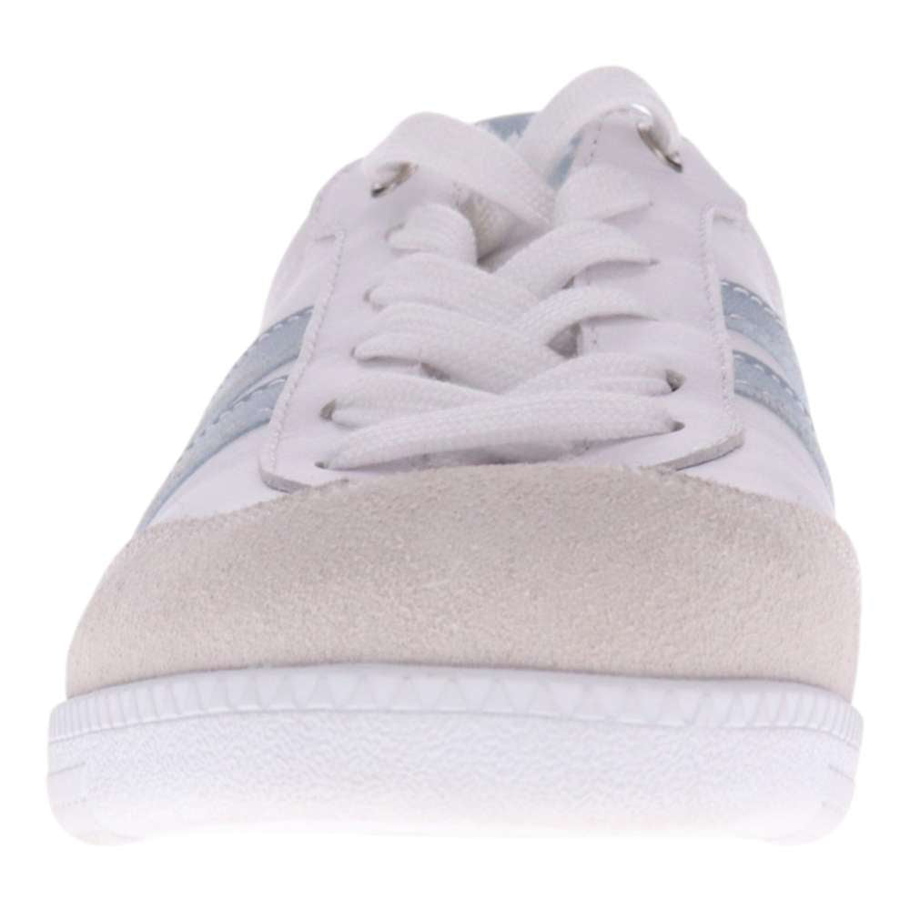 Ramona Lace-Up Casual Sneaker - White/Blue