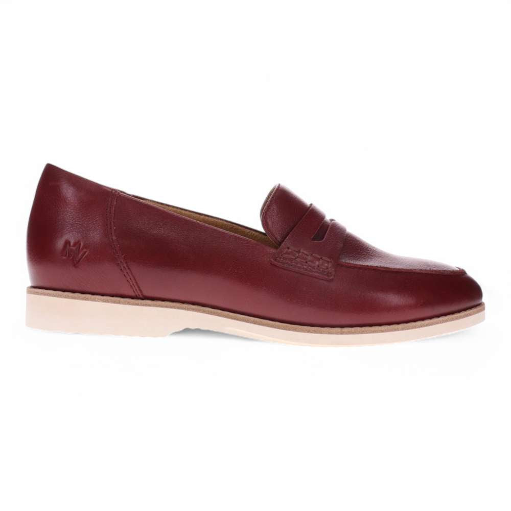 Remi Casual Slip-On - Dark Red
