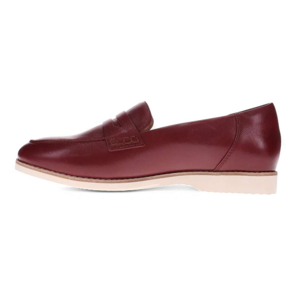 Remi Casual Slip-On - Dark Red