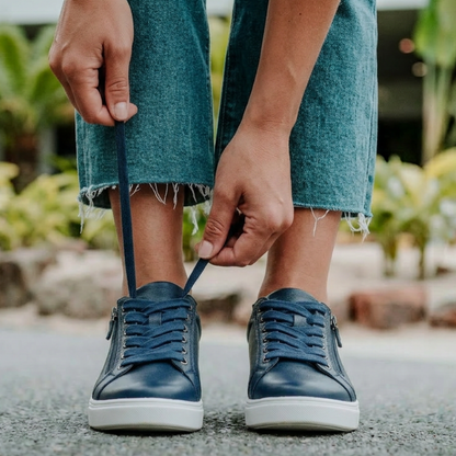 Brisbane Zip Casual Sneaker - Royal Blue