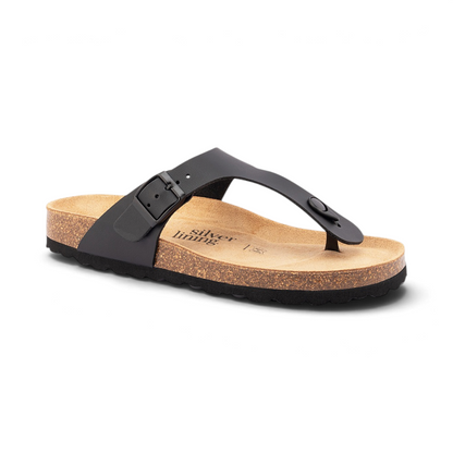 Rosas II Slide - Black