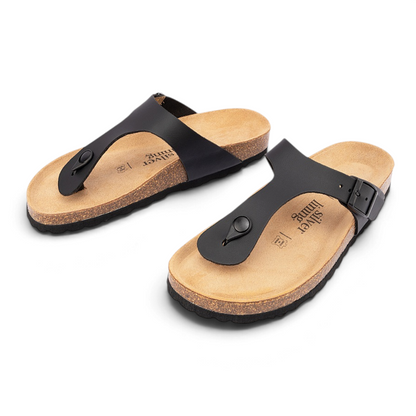 Rosas II Slide - Black