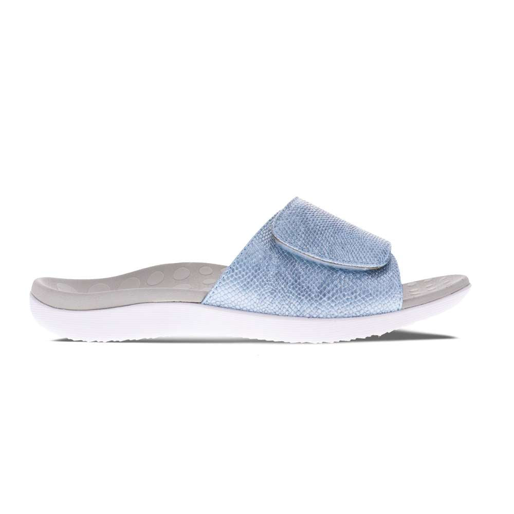 Samos II Shimmer - Blue