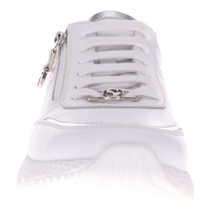 Sapporo Zip Casual Sneaker - White