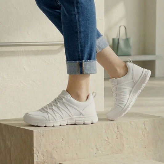 Lifestyle image for Ultra Lace Sneaker - White