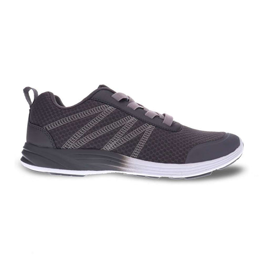 Shay Elastic Lace Sneaker - Grey