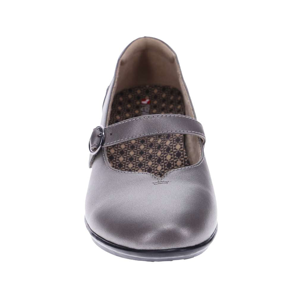 Sicily Wedged Mary-Jane - Slate
