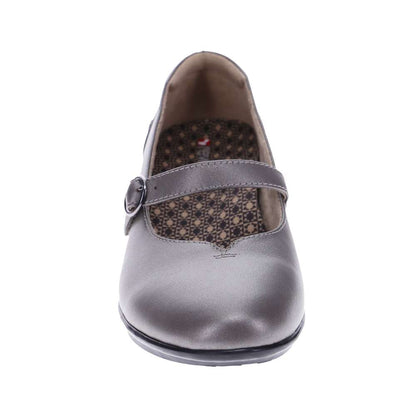 Sicily Wedged Mary-Jane - Slate