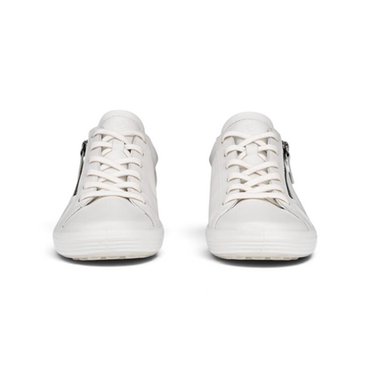 Soft 7 Side Zip Sneaker - White