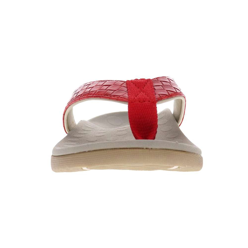 Sonoma Brick Toe Post Sandal - Red
