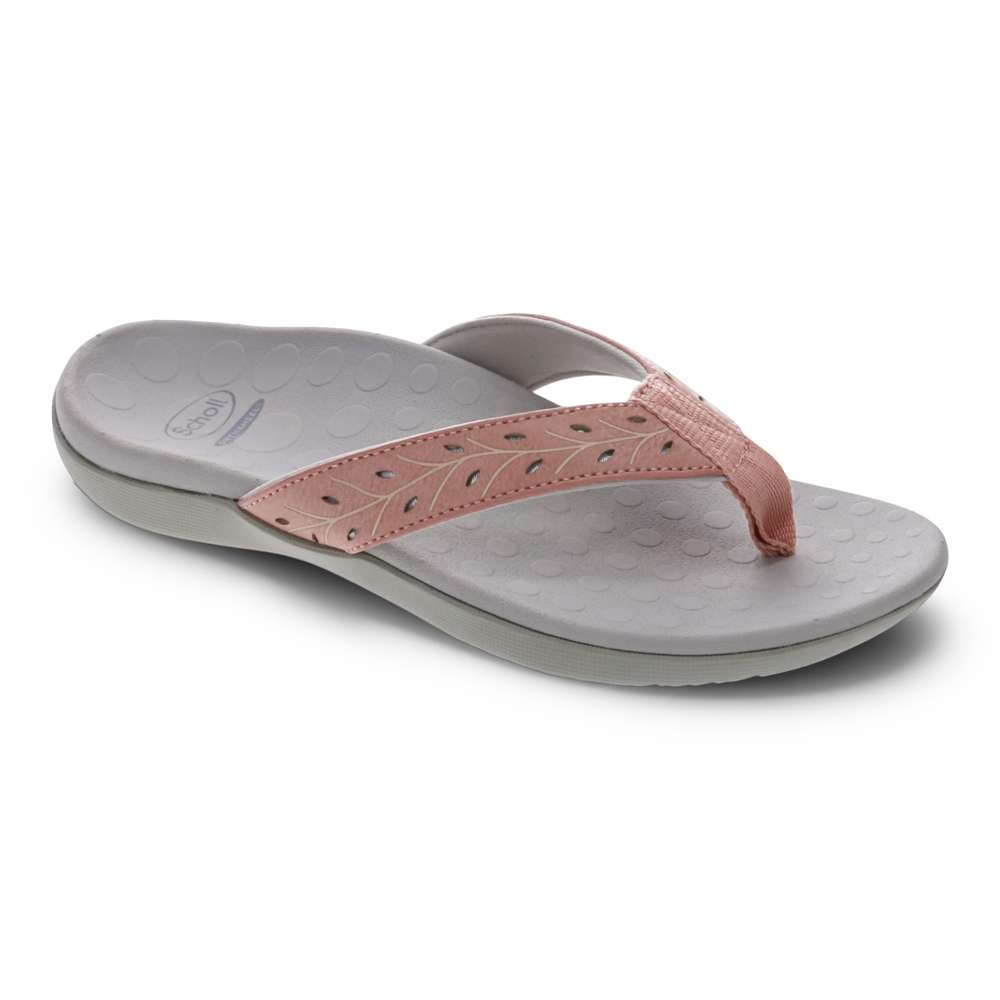 Sonoma Perf Toe Post Sandal - Blush