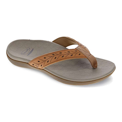 Sonoma Perf Toe Post Sandal - Fawn