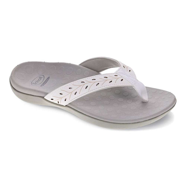 Sonoma Perf Toe Post Sandal - White
