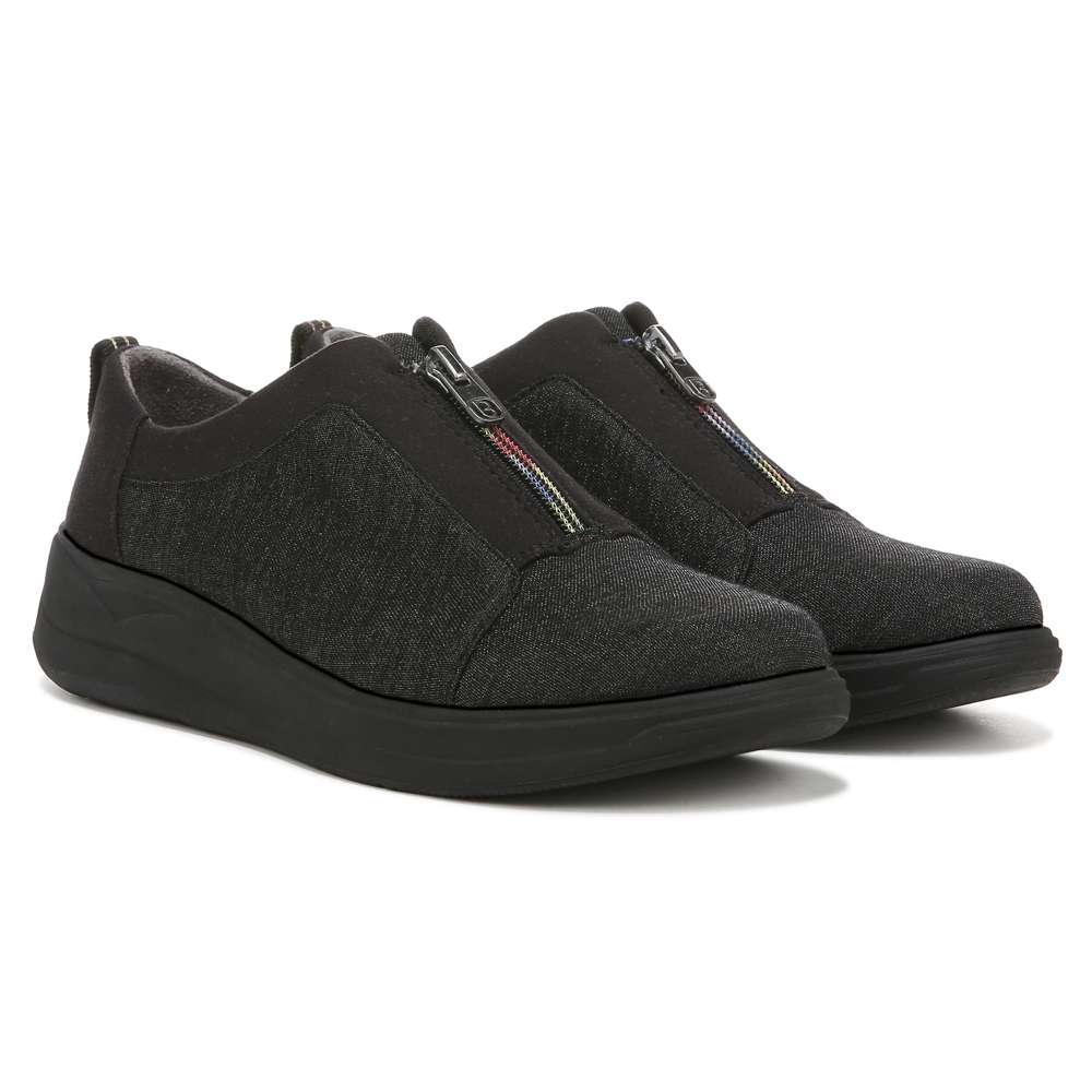 Take It Easy Sneaker - Black Shimmer