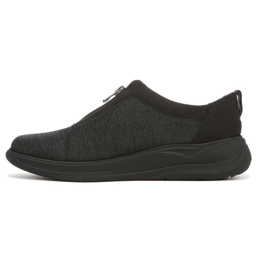 Take It Easy Sneaker - Black Shimmer