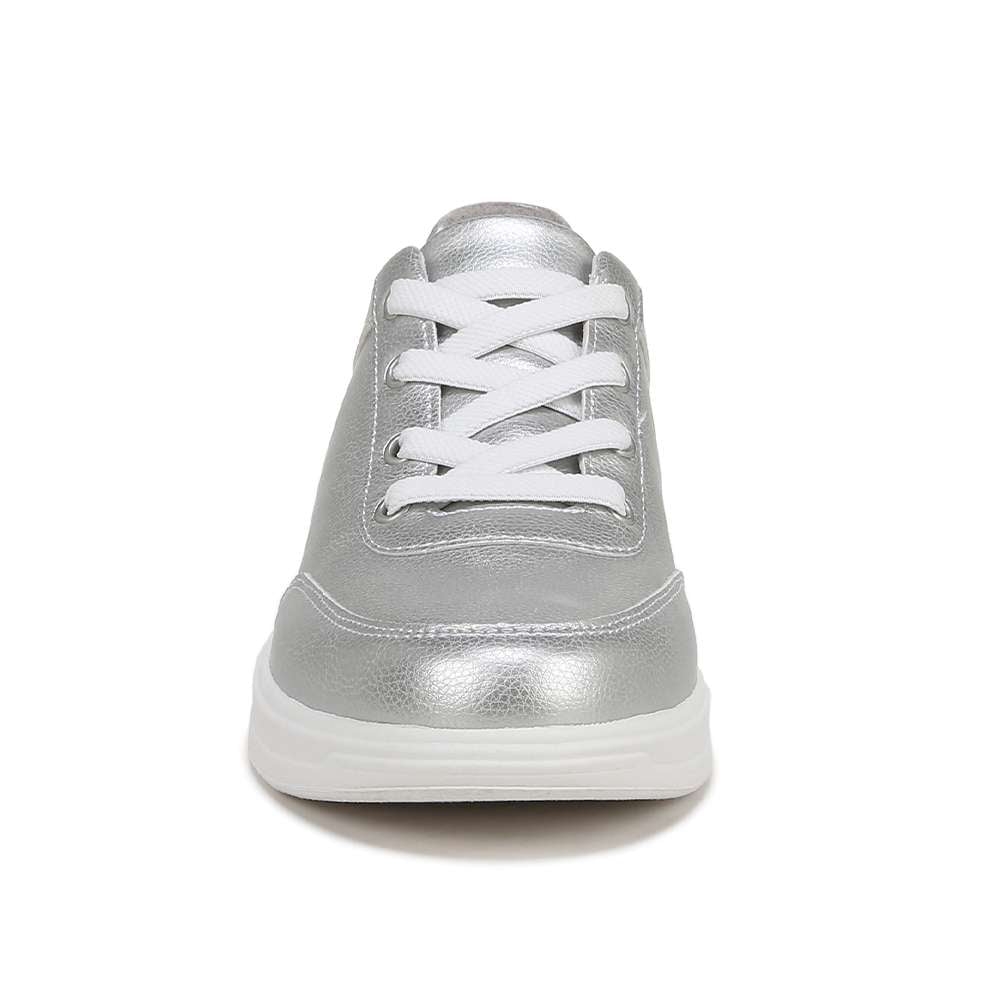 Times Square Lace-Up Casual Sneaker - Silver