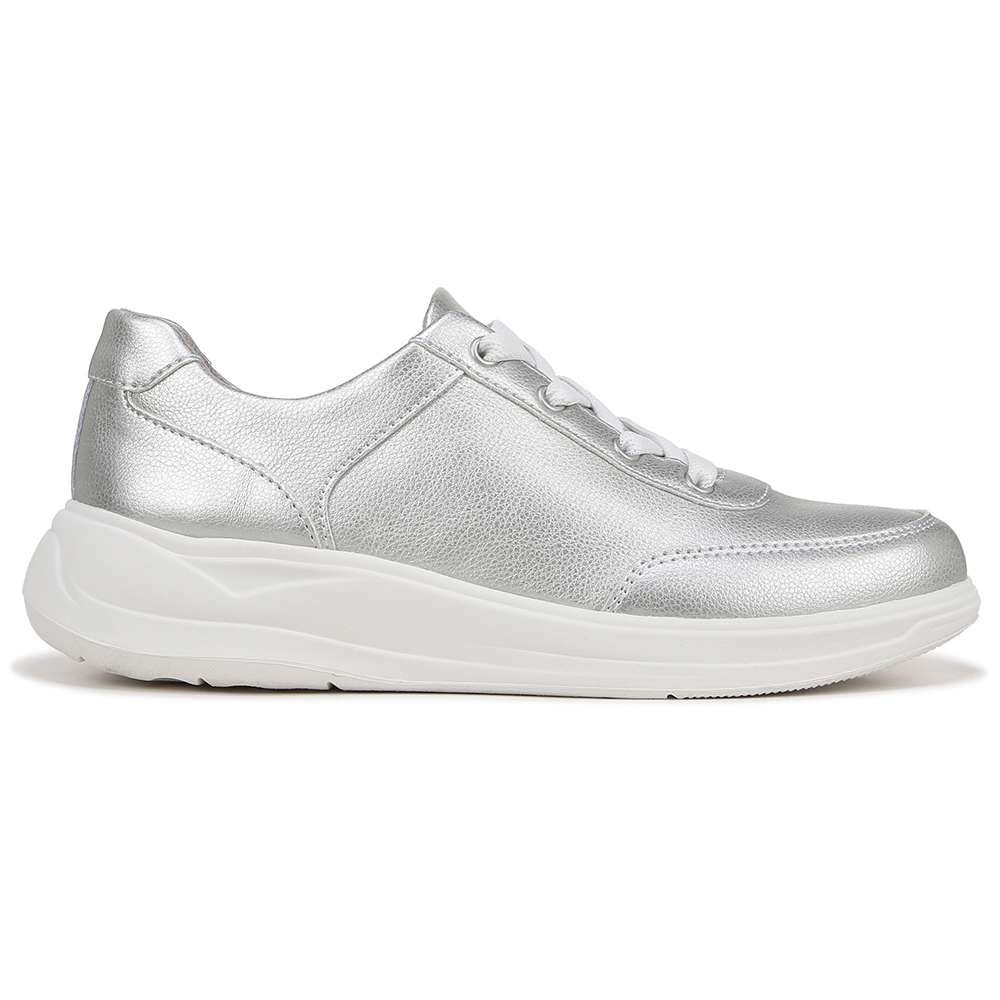 Times Square Lace-Up Casual Sneaker - Silver