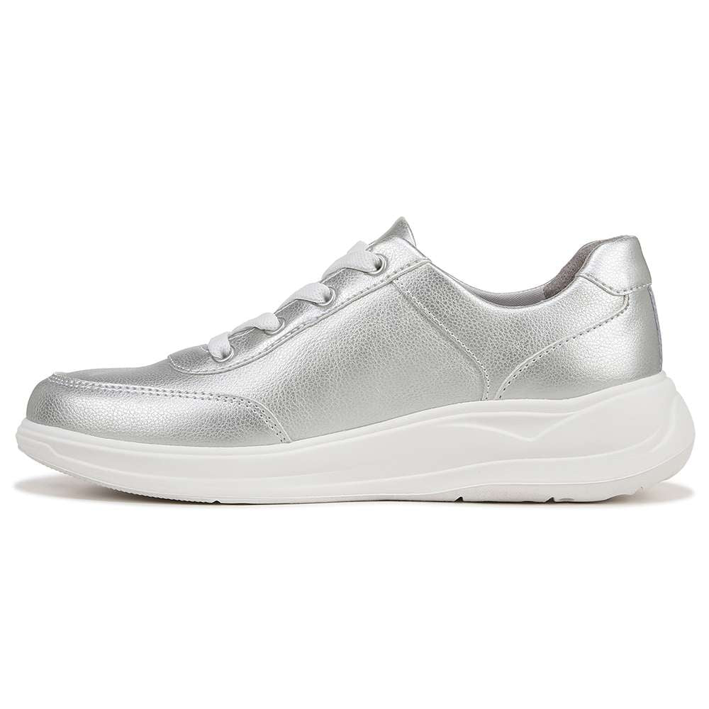 Times Square Lace-Up Casual Sneaker - Silver