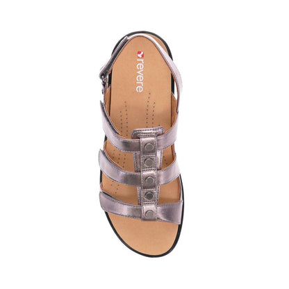 Toledo Slingback Sandal - Gunmetal