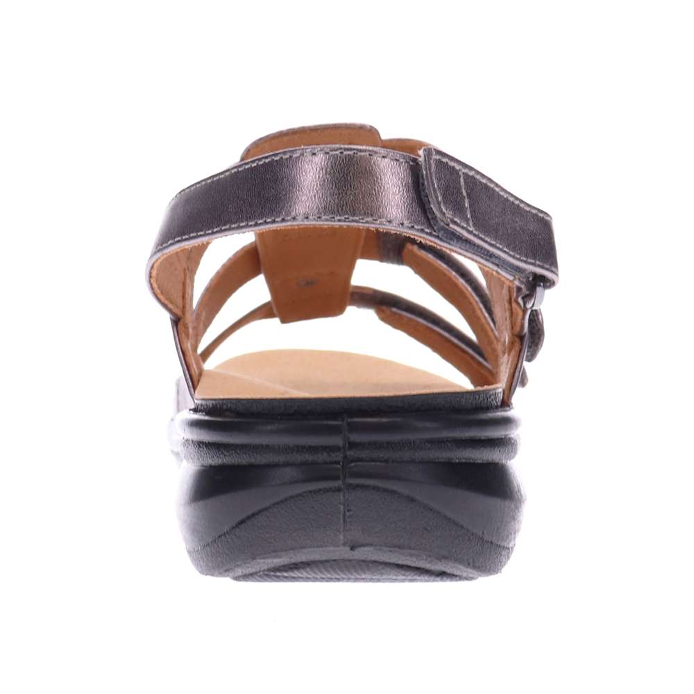 Toledo Slingback Sandal - Gunmetal