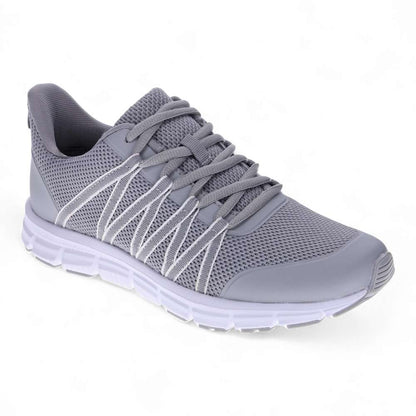 Ultra Lace Lace-Up Active Sneaker - Grey