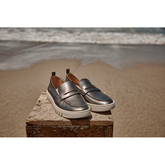 Lifestyle image for Uptown Loafer - Gunmetal Leather