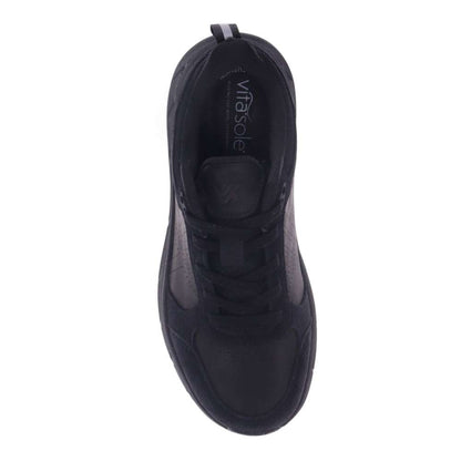 Urban Walker Lace-Up Casual Sneaker - Black
