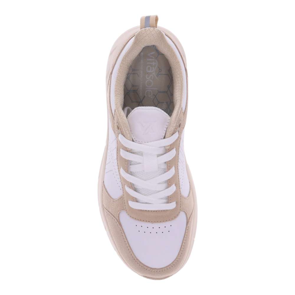 Urban Walker Lace-Up Casual Sneaker - Sand Multi