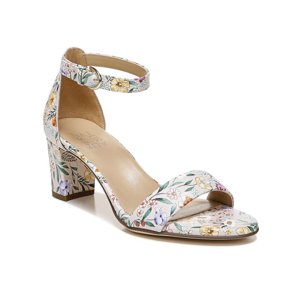 Vera Dress Sandal - Satin Pearl