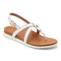 Veranda Back Strap Sandal - White