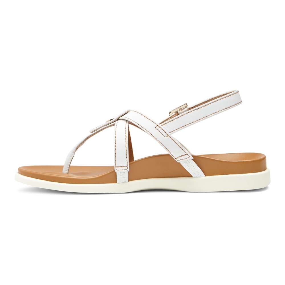 Veranda Back Strap Sandal - White