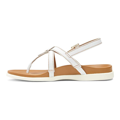 Veranda Back Strap Sandal - White