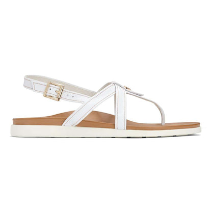 Veranda Back Strap Sandal - White