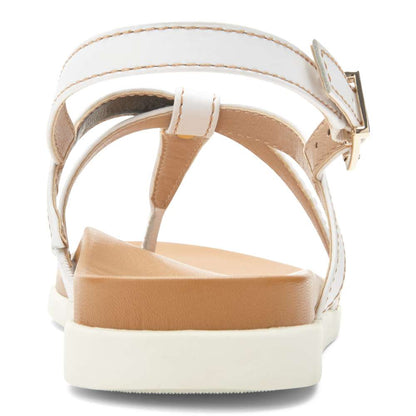 Veranda Back Strap Sandal - White