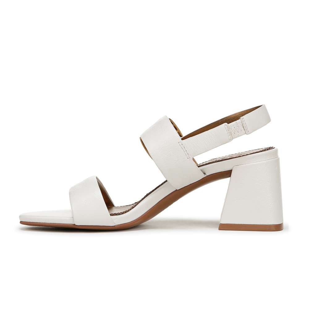 Vicky Dress Heeled Sandal - Warm White