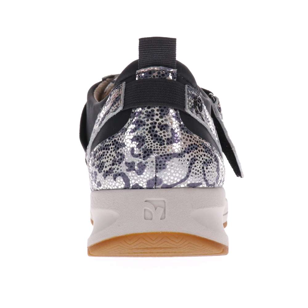 Virginia Adjustable Casual Sneaker - Silver Safari