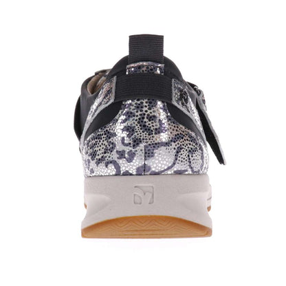 Virginia Adjustable Casual Sneaker - Silver Safari