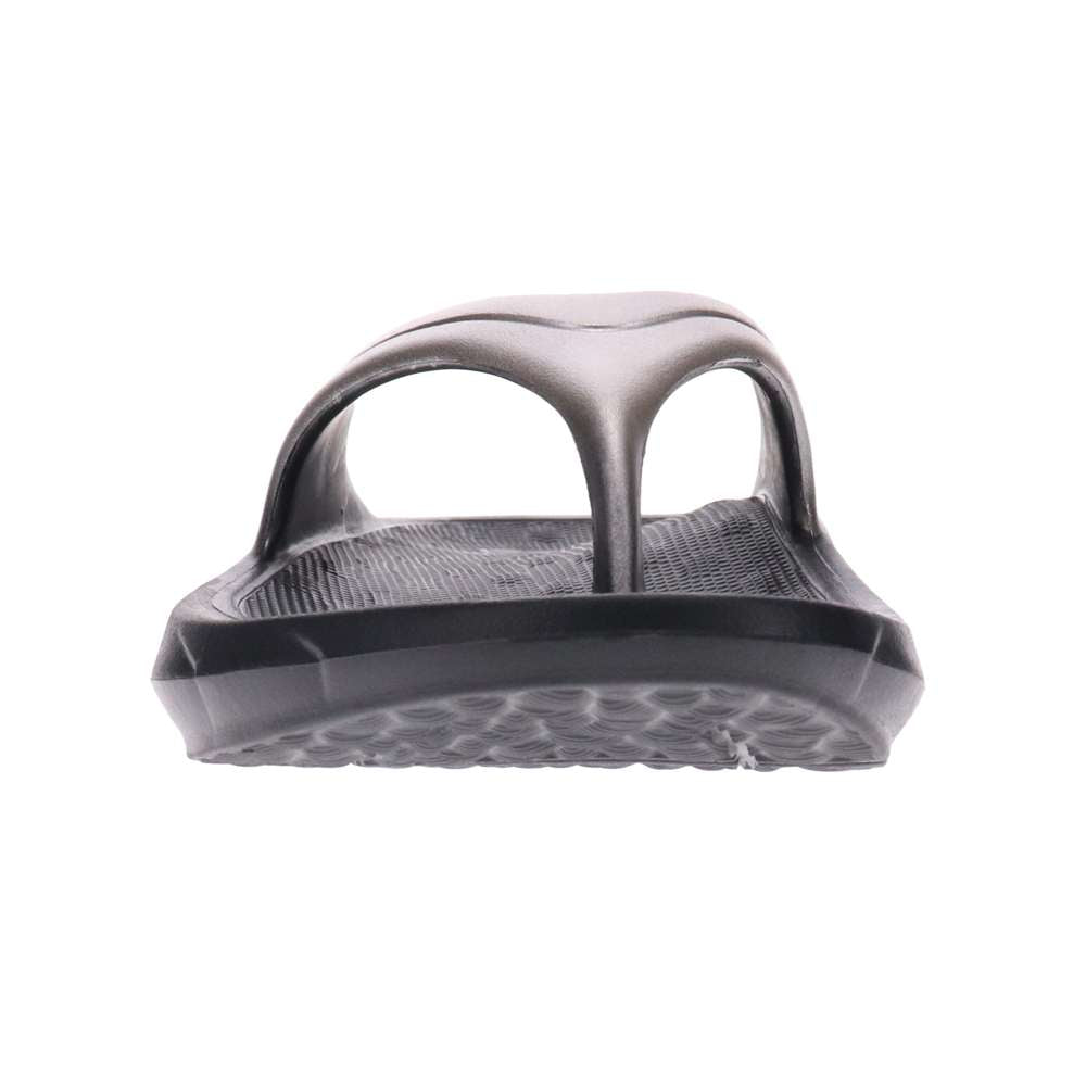 Vitality Recovery Toe Post Sandal - Black/Silver