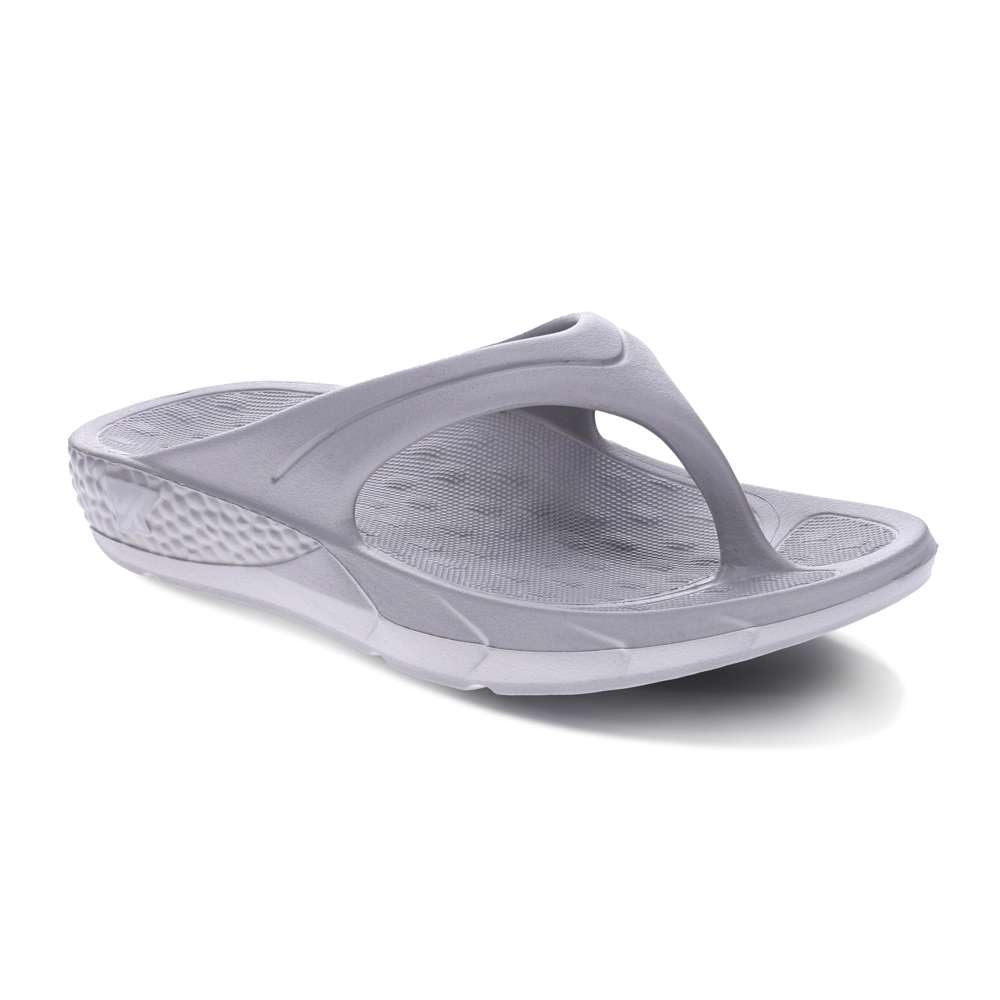Vitality Recovery Toe Post Sandal - Grey