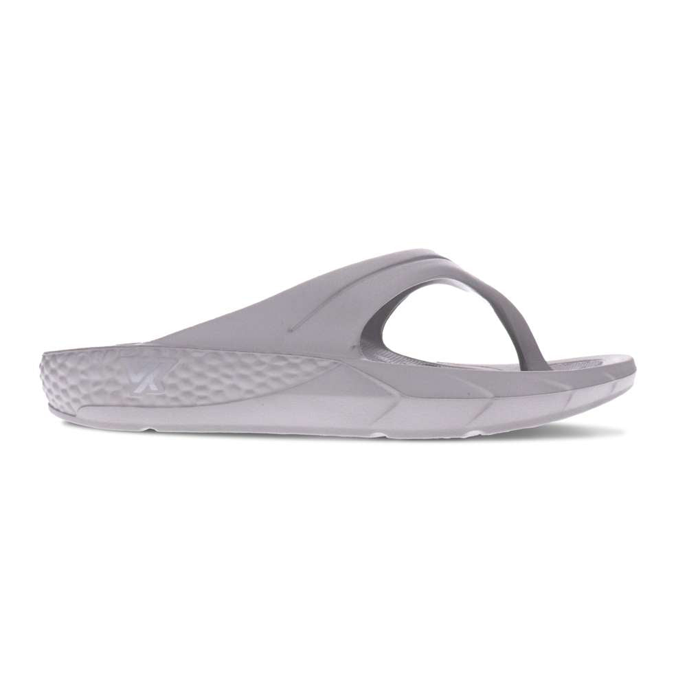 Vitality Recovery Toe Post Sandal - Grey