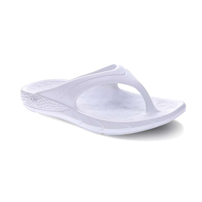 Vitality Recovery Toe Post Sandal - White