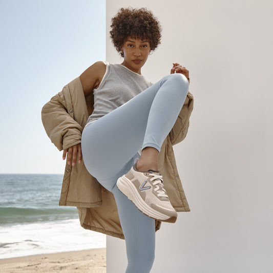 Lifestyle image for Walk Max II Mesh Sneaker - Parchment