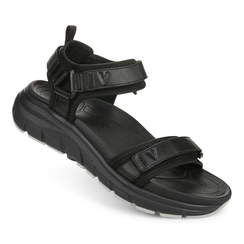 Walk Max Wanderer Sandal - Black