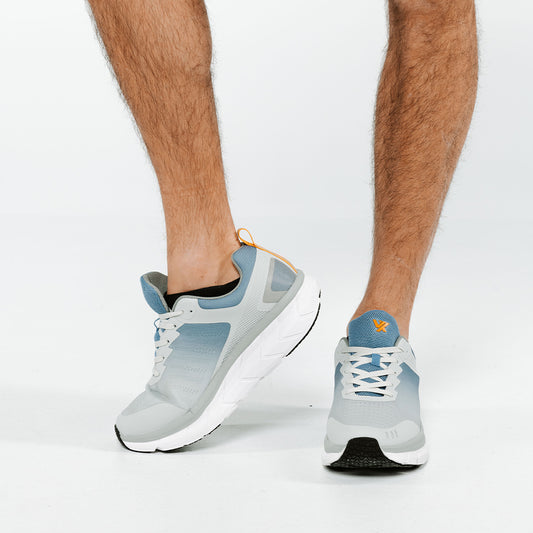 Lifestyle image for Walker Mesh III Active Sneaker - Navy/Grey