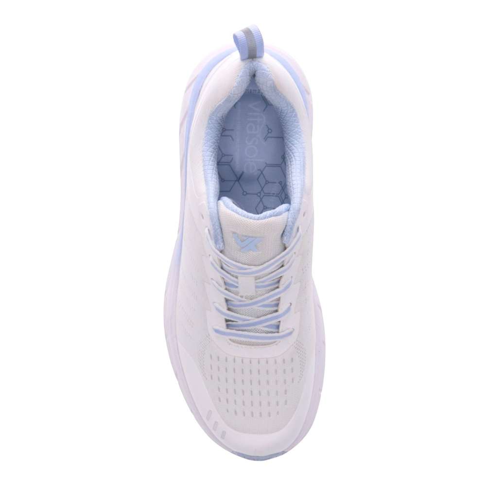 Walker Mesh III Active Sneaker - White/Mauve