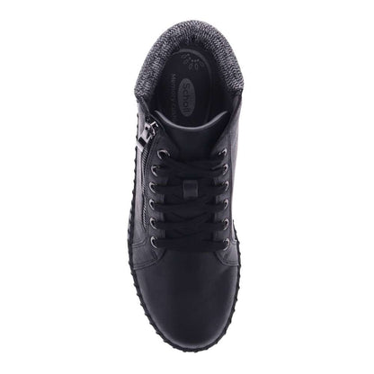 Willow Zip Bootie - Black