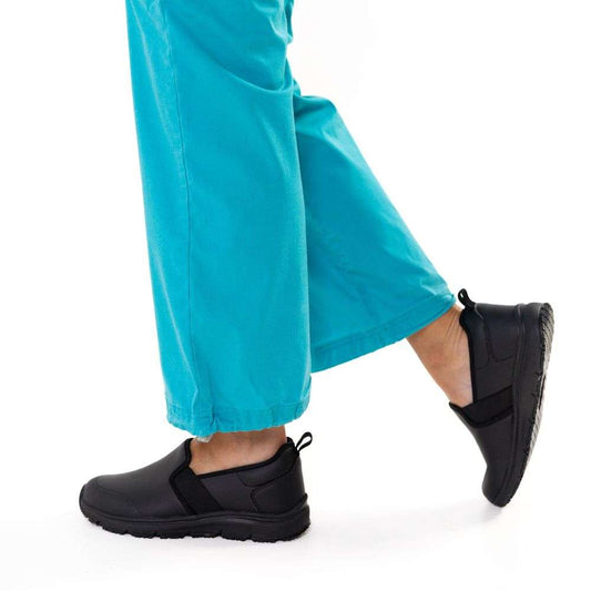 Lifestyle image for Worker PU Work Shoe - Black