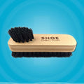 Shoe Brush Twin Tufted - Natural/Black